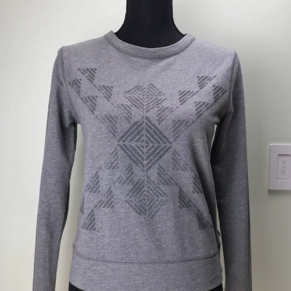 Toms Women's Size Small Gray Long Sleeve T-Shirt